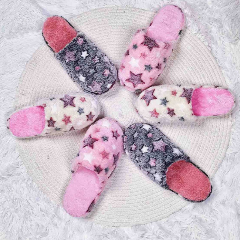 Women Shoes For Winter - Stelle a cinque punte Pantofole morbide