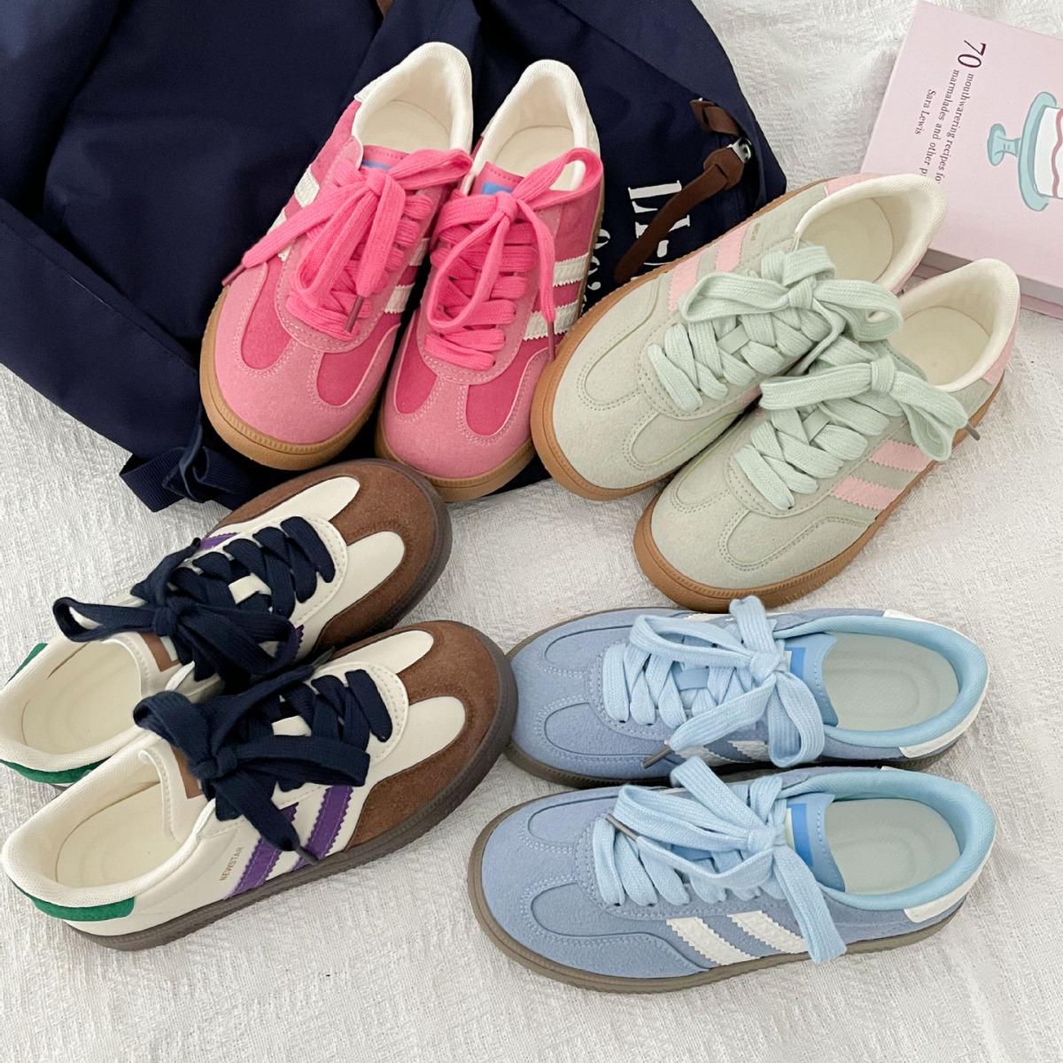 Women Shoes Store - Sneakers da donna in stile vintage,