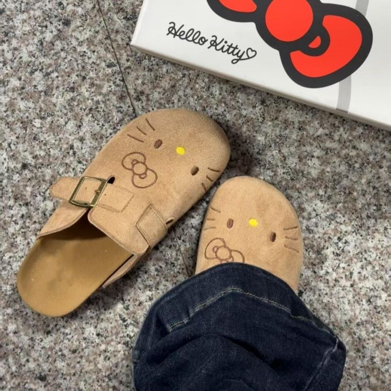 Women Shoes Store - Pantofole da donna Hello Kittys, sandali