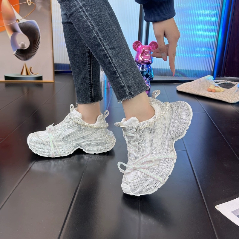 Women'S Shoes Paris - Nuove Scarpe Dad Shoes Bianche 2025