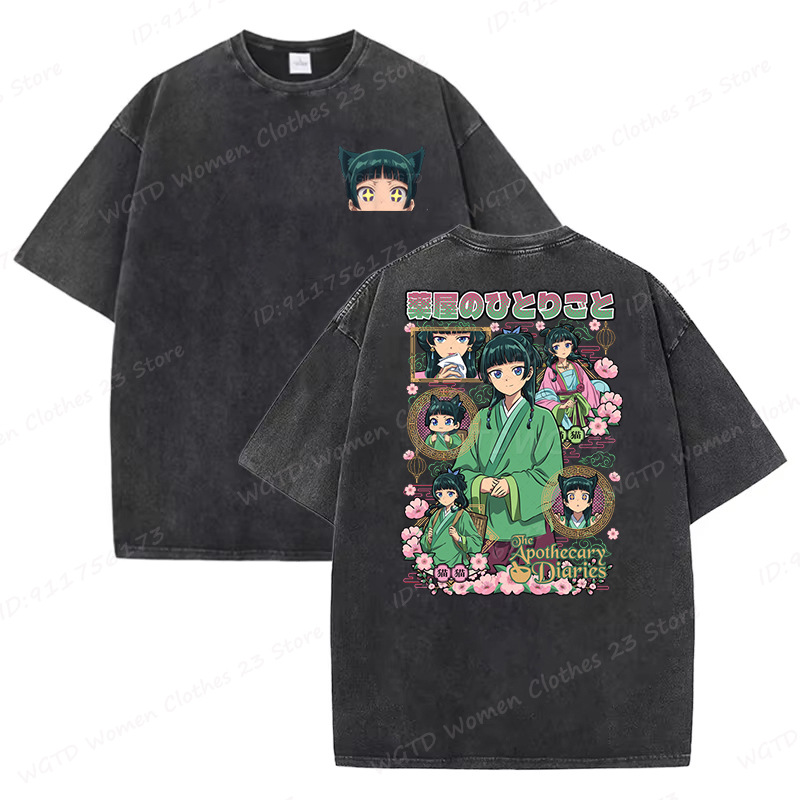 Women'S Shoes For Crews - T-shirt Anime The Apothecary Diaries Stampa