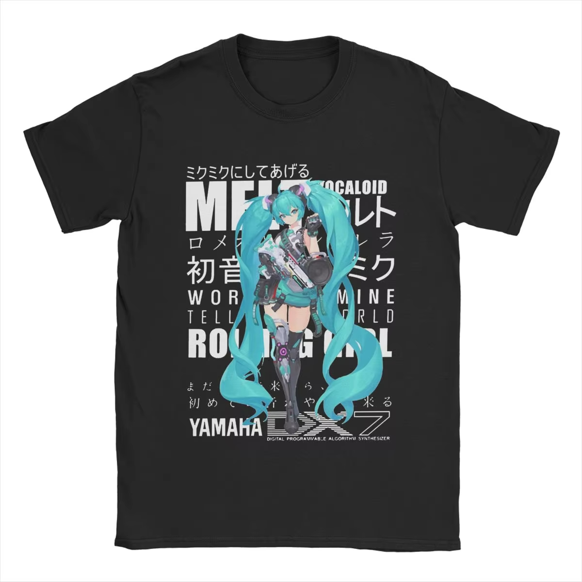 Women'S Shoes For Crews - T-shirt Cartoon Hatsune Miku per Uomo