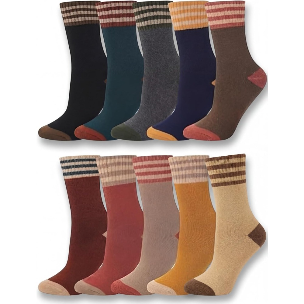 Women'S Shoes For Crews - 5 Paia di Calzini da Donna,