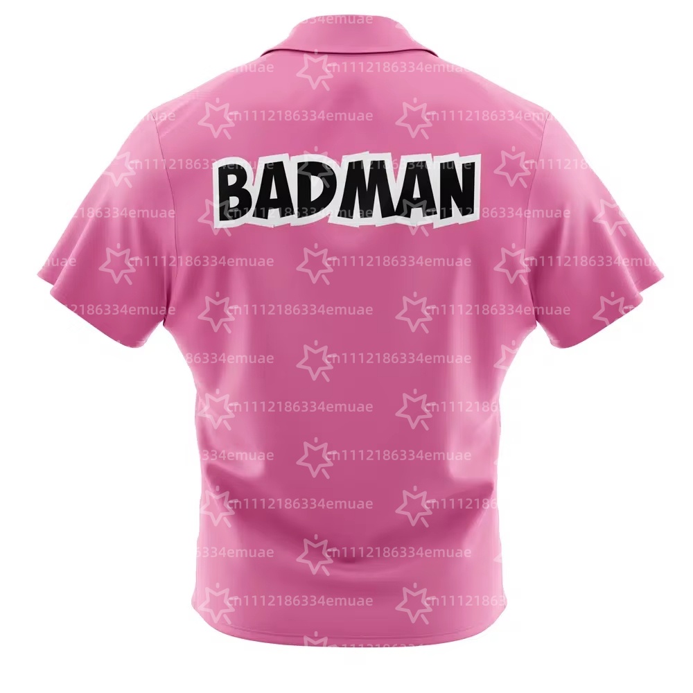 Women'S Shoes Z - Camicia Vegeta Badman Rosa Dragon Ball