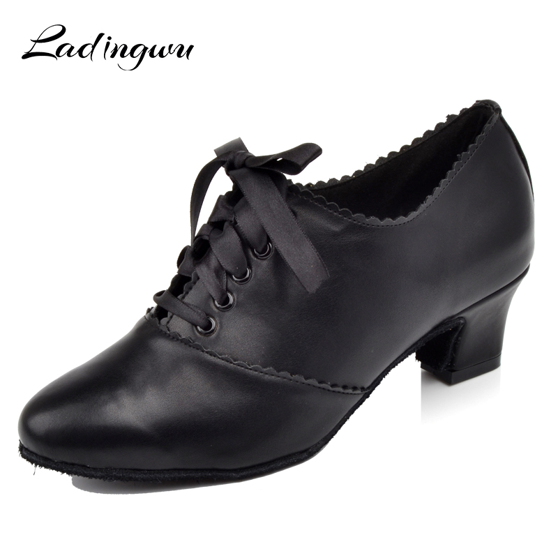 Women'S Shoes Z - Ladingwu Nero Scarpe Da Ballo Latino