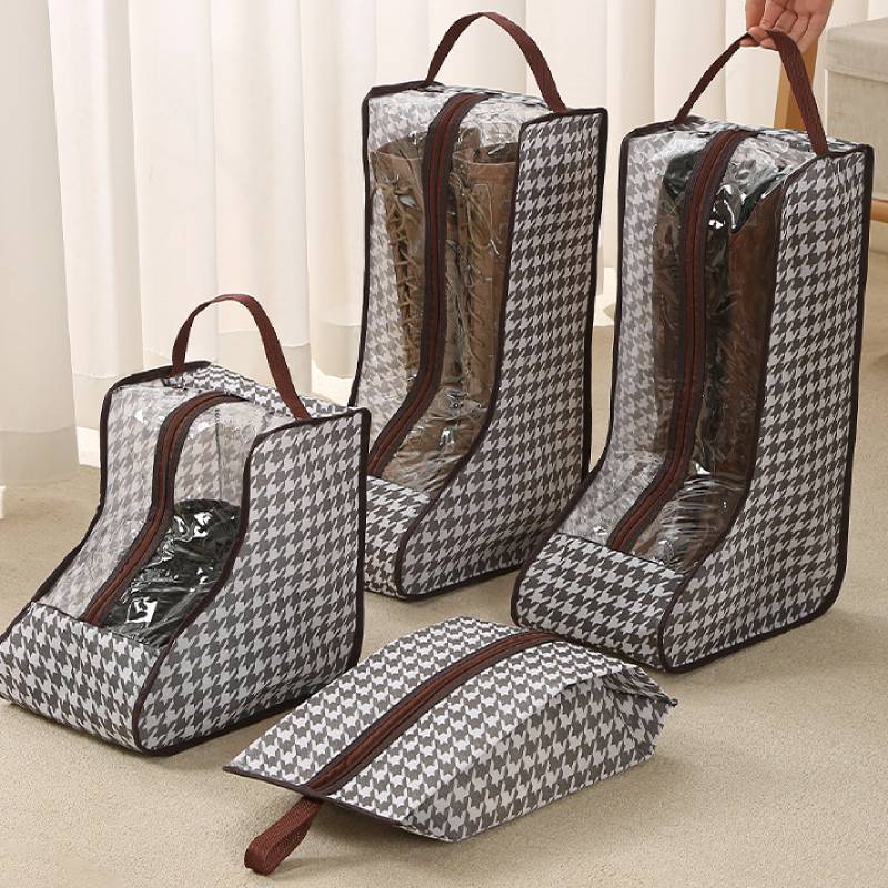 Women Shoes Store - Sacche porta stivali alti con finestra