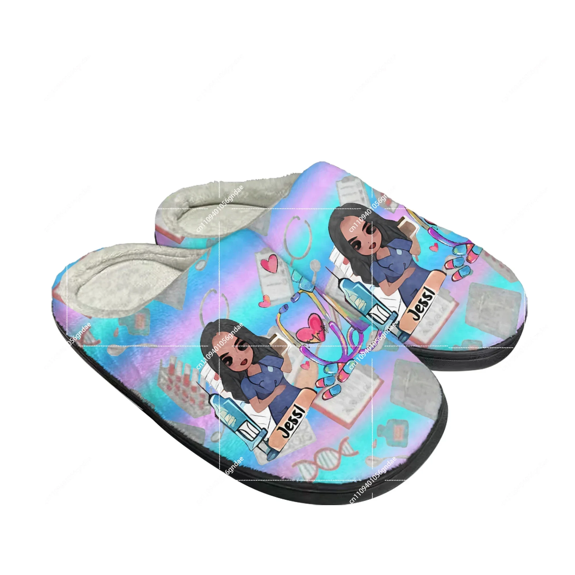 Women'S Shoes Nursing - Pantofole in cotone da casa con