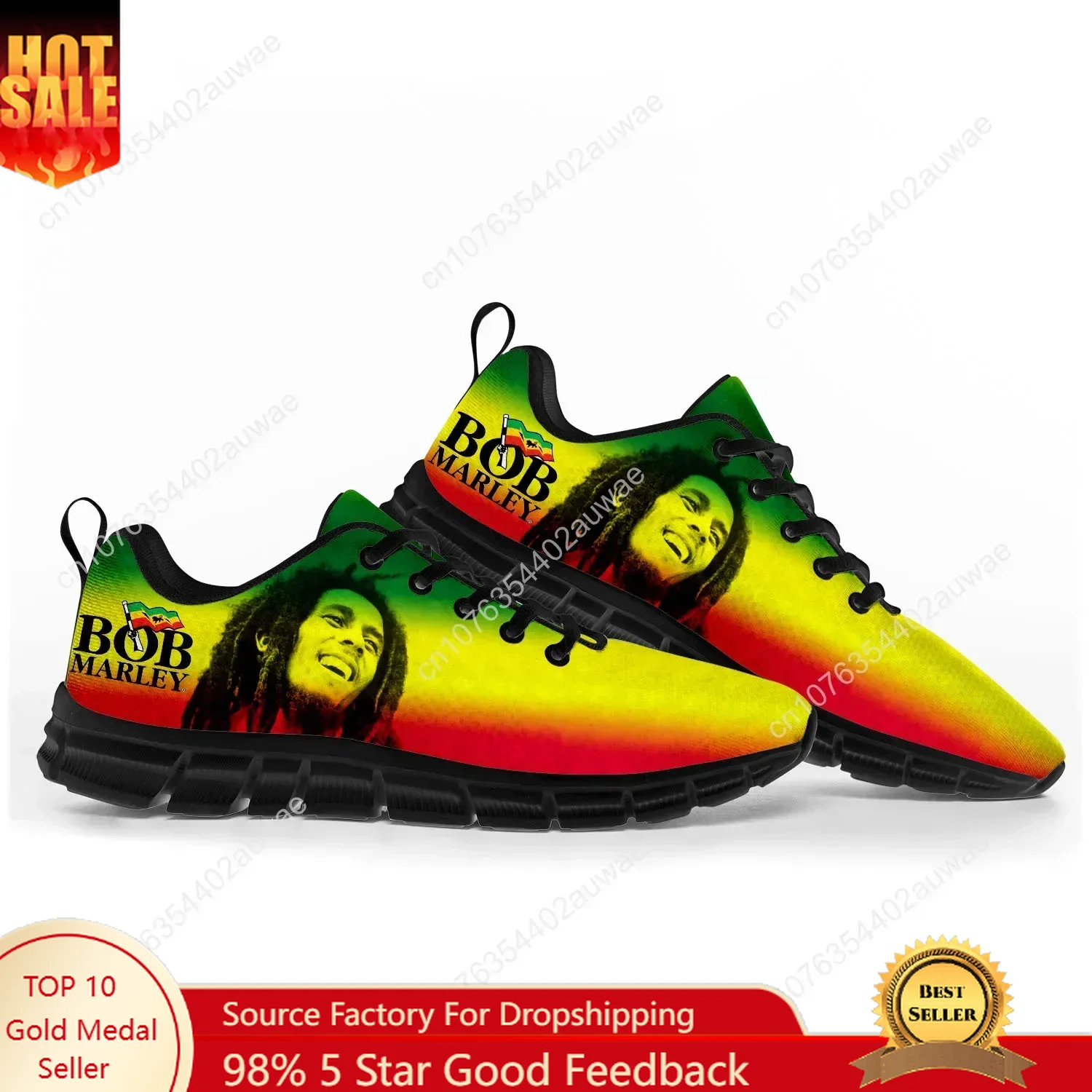 Women'S Shoes Bobs - Bob Marley Reggae Rasta Cantante musicale