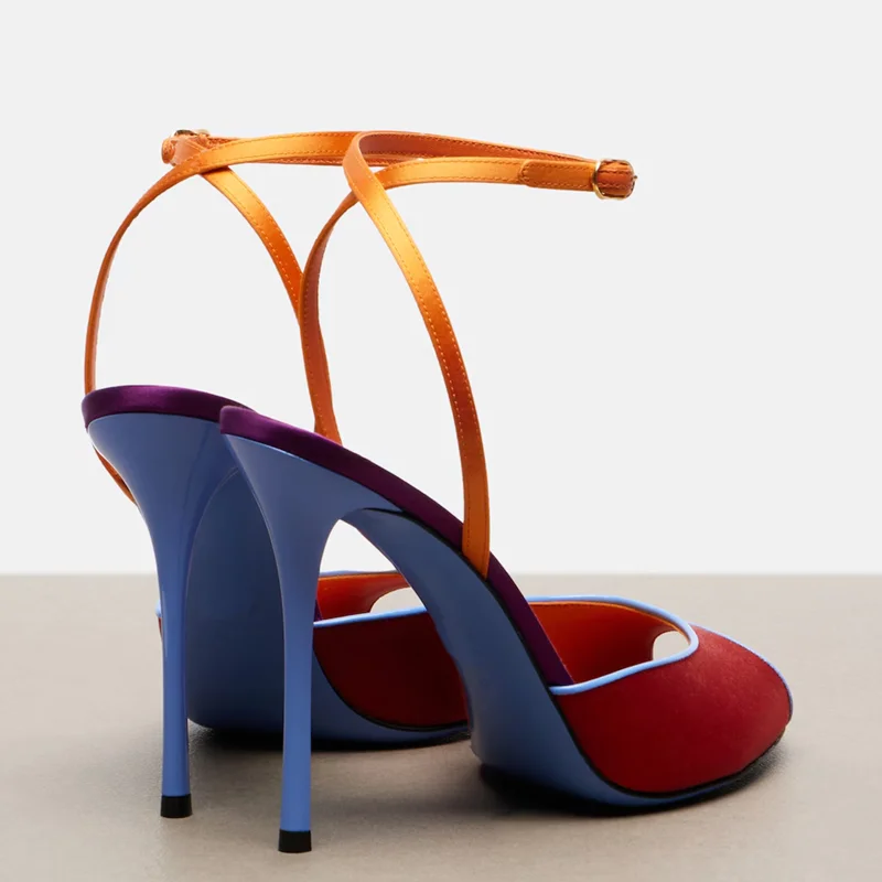 Sandali Peep Toe in Raso Multi - Women'S Shoes Toms recensione e prezzo