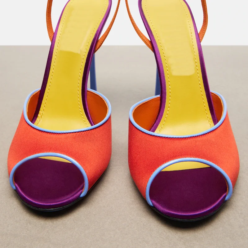 Sandali Peep Toe in Raso Multi - Women'S Shoes Toms recensione e prezzo