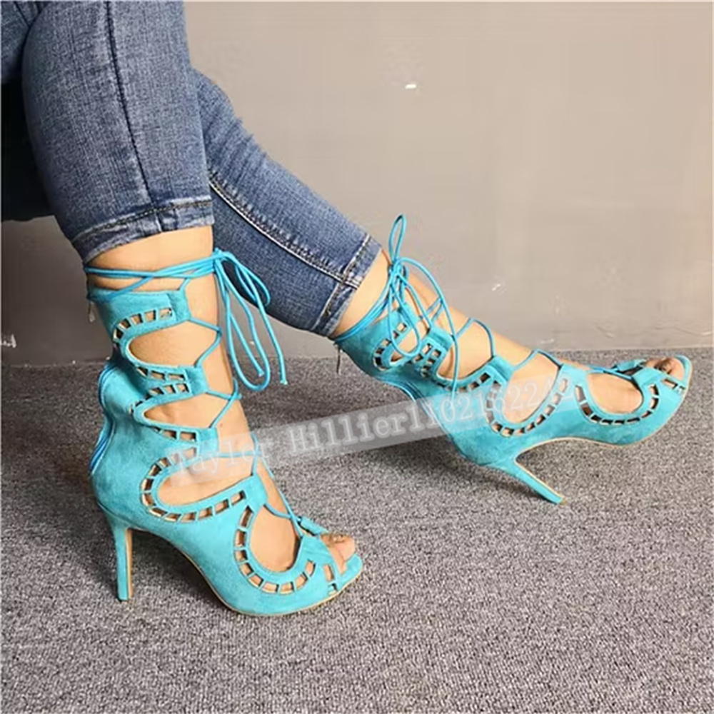 Sandali Blu con Cinturini Incr - Suede Ankle Boot recensione e prezzo