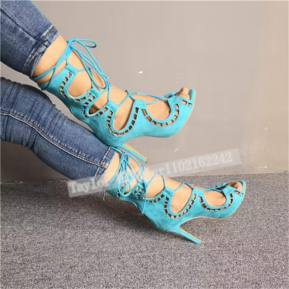 Sandali Blu con Cinturini Incr - Suede Ankle Boot recensione e prezzo