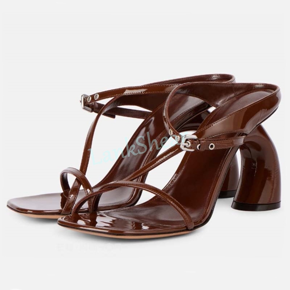 Sandali con tacco alto in pell - Women'S Shoes Paris recensione e prezzo