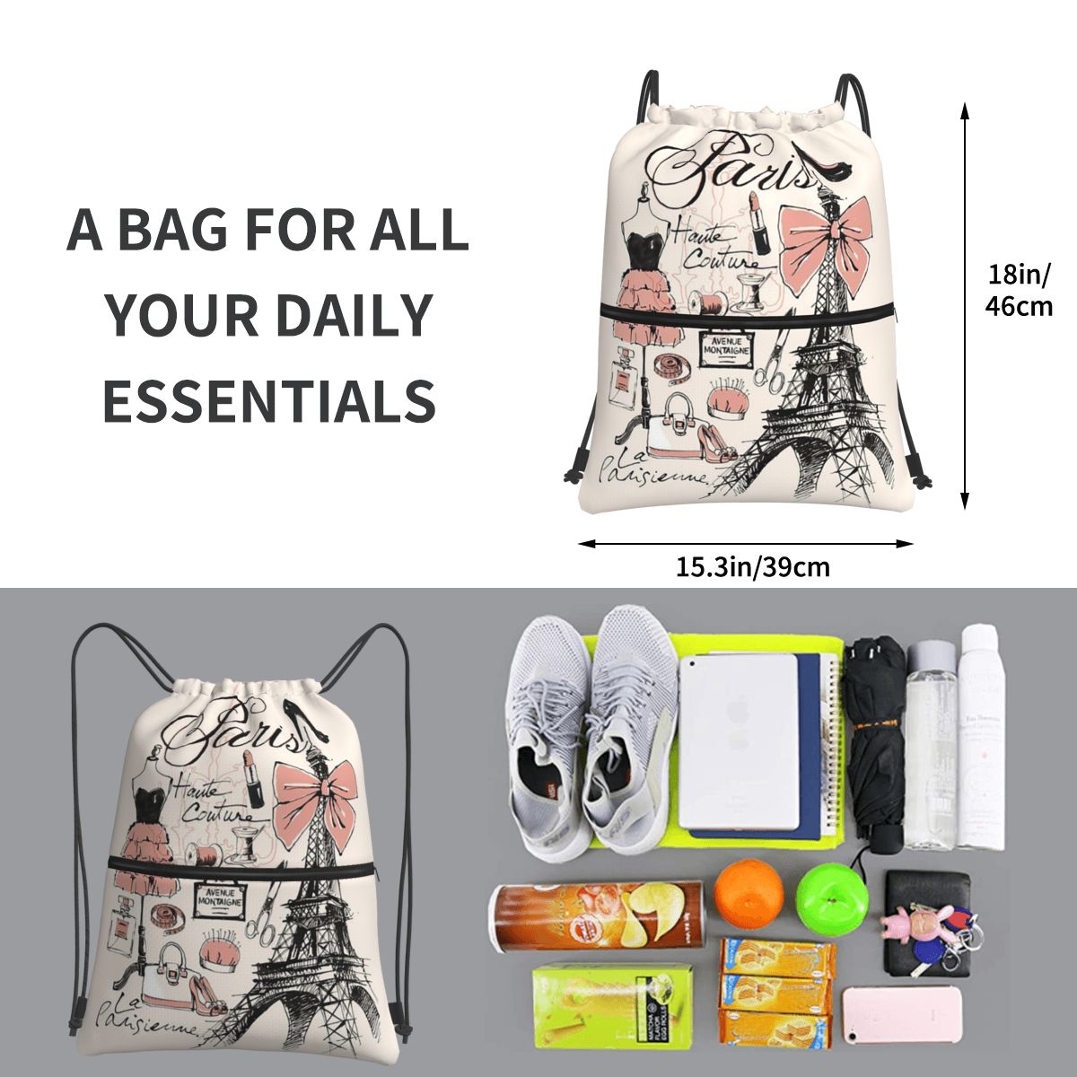 Zaini con Torre Eiffel di Pari - Women'S Shoes Paris recensione e prezzo