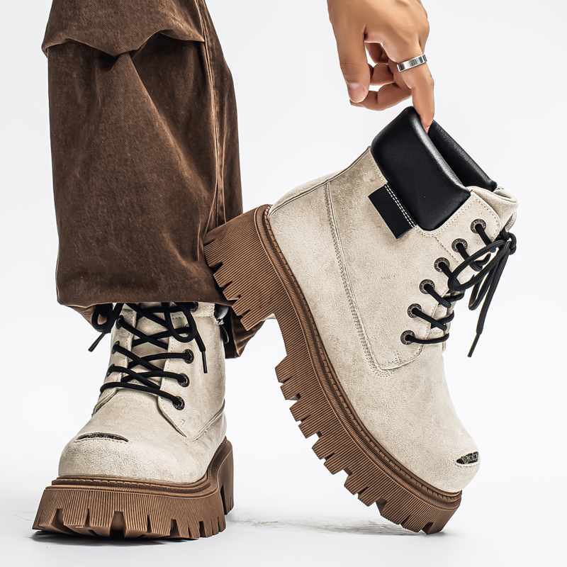 Stivali Classici Alti da Uomo  - Suede Ankle Boot recensione e prezzo