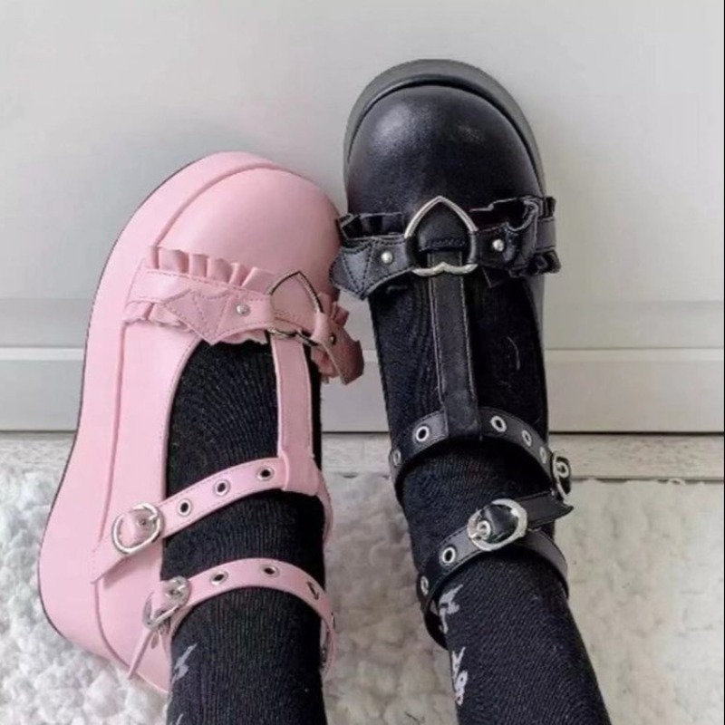 Zeppe con plateau per ragazze  - Women Shoes Japanese Brand recensione e prezzo
