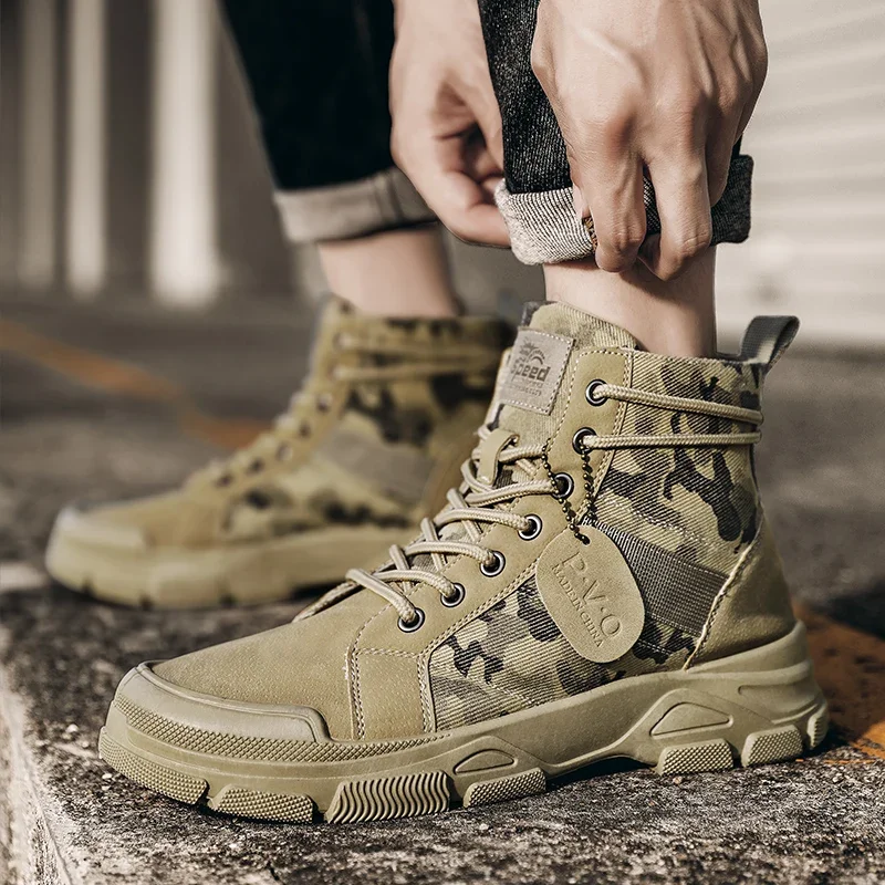 Stivali Alti da Uomo Autunnali - Suede Ankle Boot recensione e prezzo