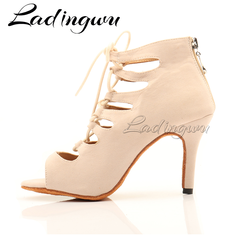 Ladingwu Beige In Pelle Scamos - Women'S Shoes Z recensione e prezzo