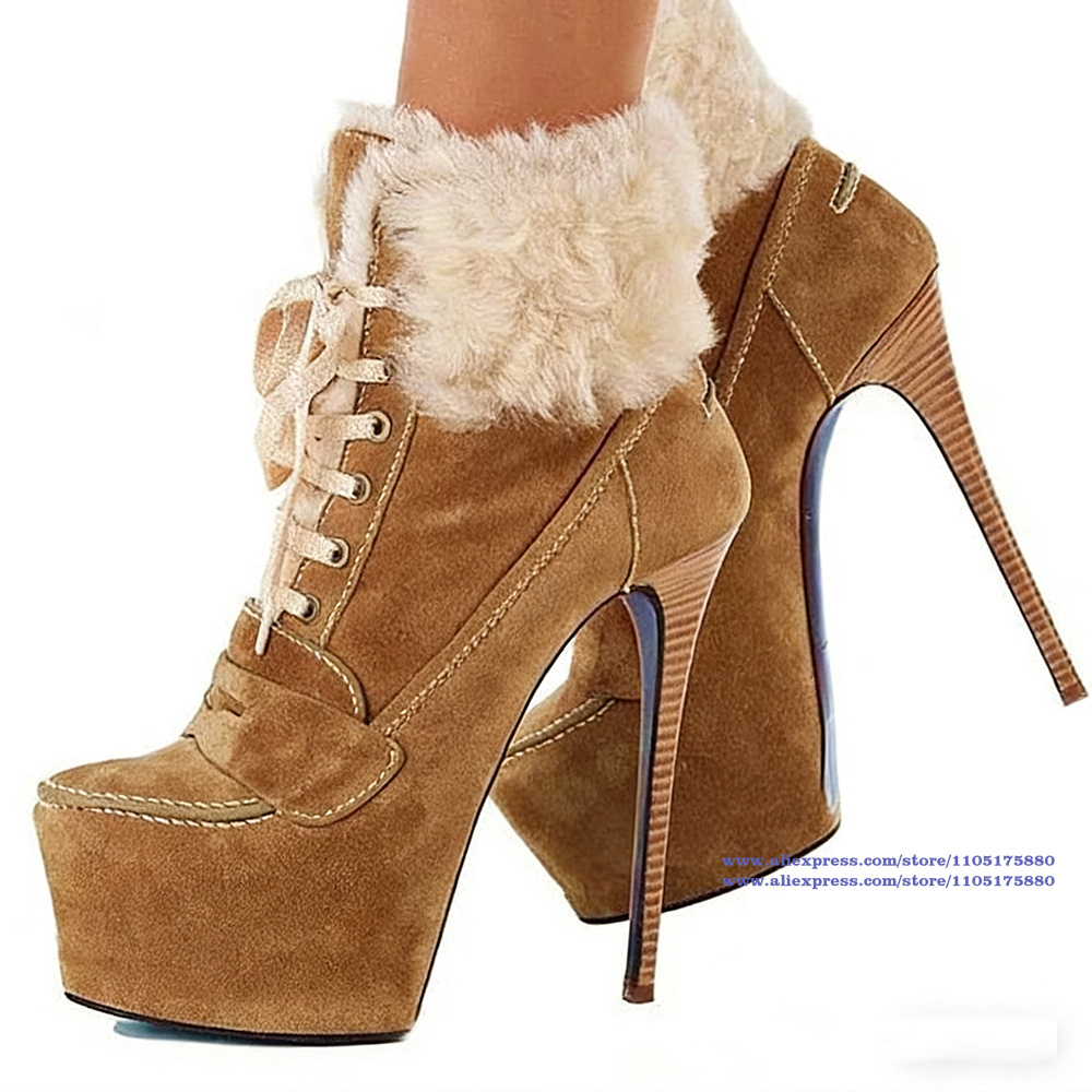Stivaletti con tacco a spillo  - Suede Ankle Boot recensione e prezzo