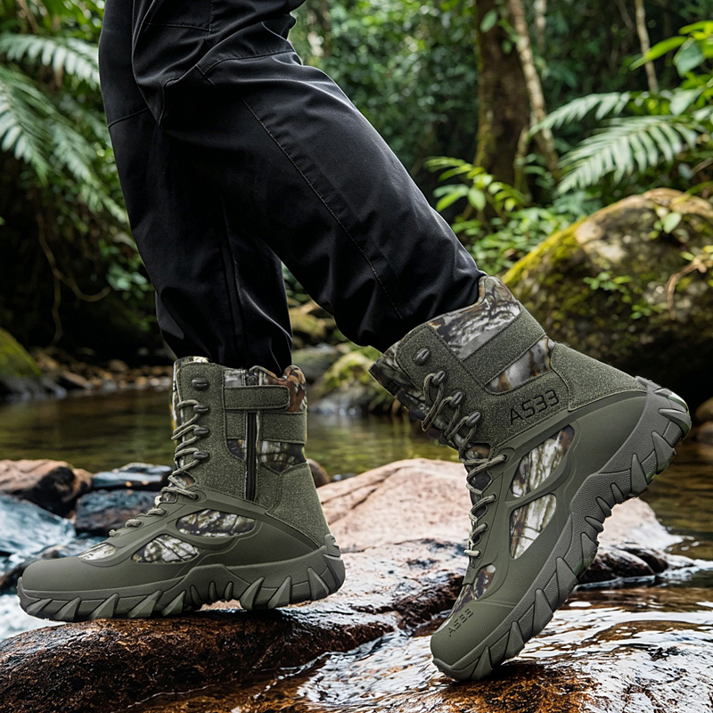 Stivali tattici da uomo per es - Suede Ankle Boot recensione e prezzo