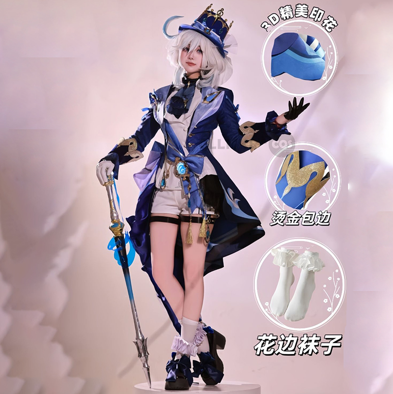 Furina Costume Cosplay Parrucc - Women'S Shoes Zone recensione e prezzo