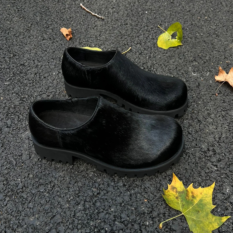 Scarpe in pelle a testa grande - Women'S Shoes Paris recensione e prezzo