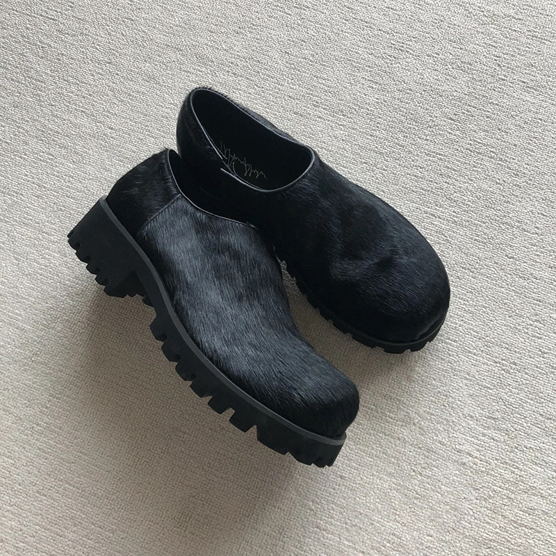 Scarpe in pelle a testa grande - Women'S Shoes Paris recensione e prezzo